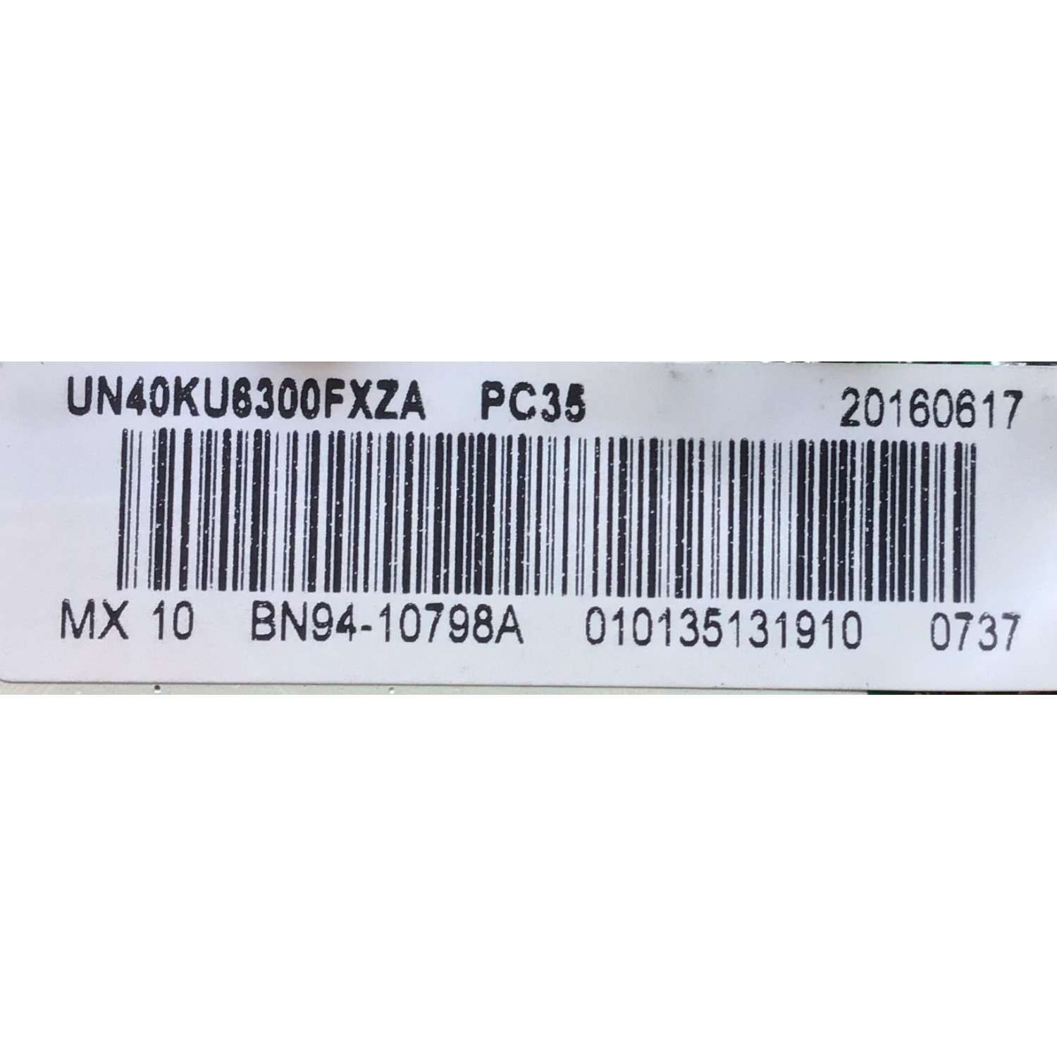 KIT DE TARJETAS PARA TV SAMSUNG / NUMERO DE PARTE MAIN BN94-10798A / BN41-02528A / BN97-10648A / FUENTE BN94-10711A / BN41-02499A / L40S5_KVD / BN9410711A / PANEL CY-GK040HGLV2H / DISPLAY BN96-39233A / LSF400FN05-L03 / MODELO UN40KU6300FXZA FA01 - Imagen 2